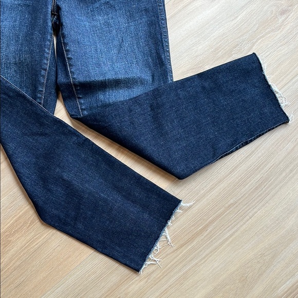 J. Crew Vintage Slim Straight Jeans - Dark Blue Sz 30 - Picture 3 of 9